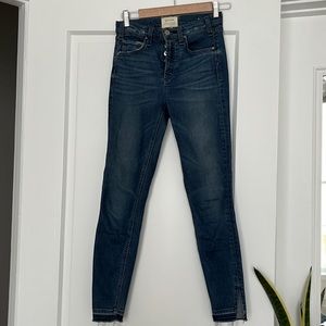 McGuire ankle frayed skinny jeans